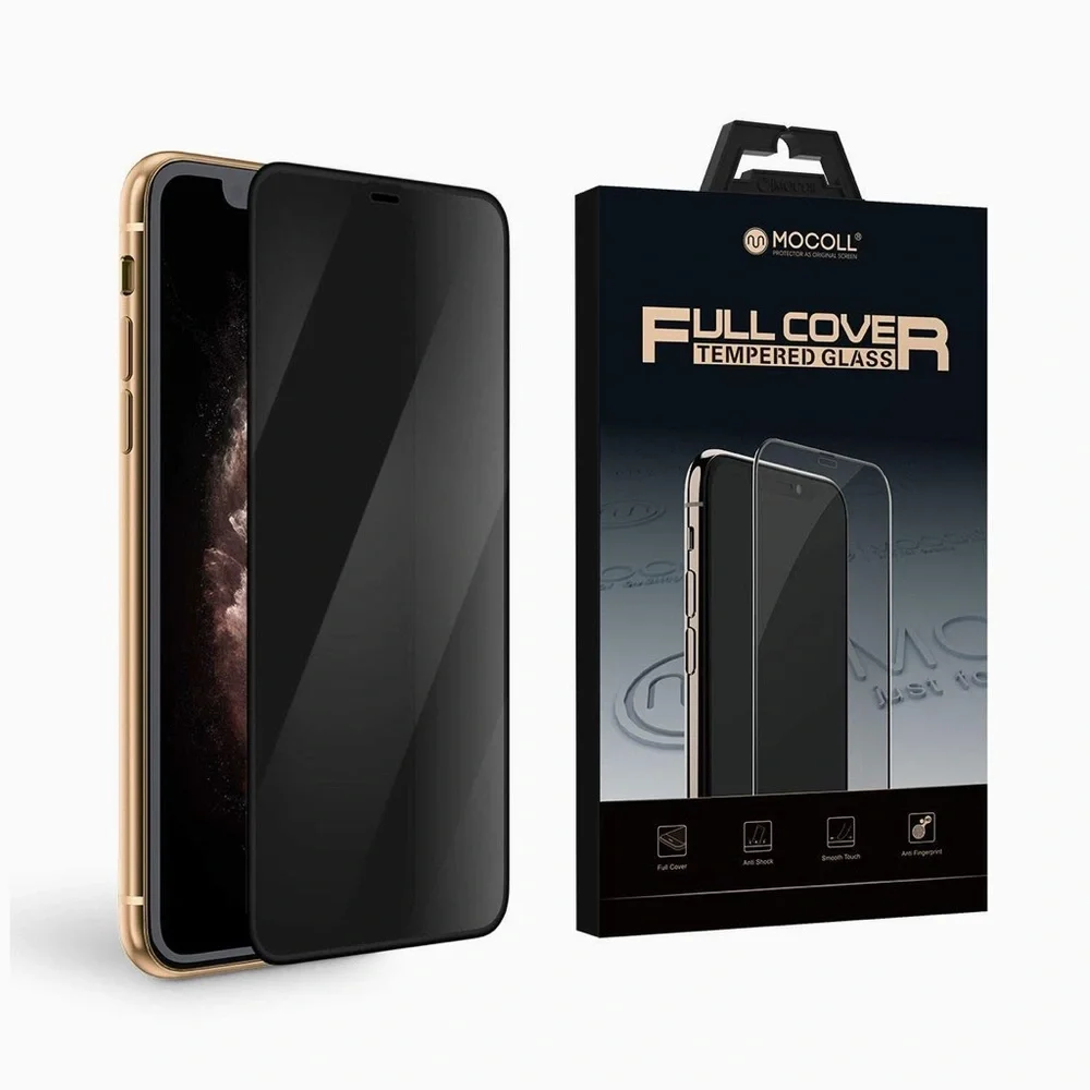 Privacy Screen Protector for Apple iPhone 11 - Black